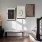 3-Piece 3D Textured Abstract Wall Art Set
