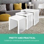 3-Piece Nesting Table Set for Versatile Living