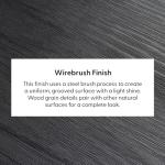 72 Inch Rustic Farmhouse Dining Table in Black