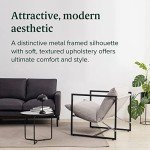 Aidan Sling Accent Chair with Foam Cushioning