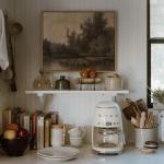 Vintage Forest Lake Wall Art Prints - 8x10 Inch