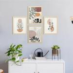 Boho Framed Wall Art Set of 4