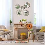 5-Piece Bohemian Wooden Wall Art Set