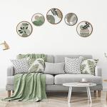 5-Piece Bohemian Wooden Wall Art Set
