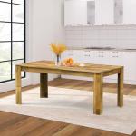 Large Wood Farmhouse Dining Table for 6-8