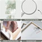 Sage Green Abstract Wall Art Set of 3