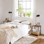 Set of 2 VASAGLE Small End Tables