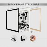 Inspirational Black and White Wall Art Poster