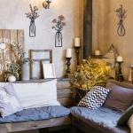 Metal Flower Wall Art Set - Rustic Farmhouse Decor