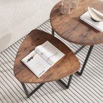 Industrial Nesting Coffee Table Set of 2