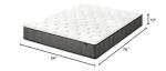 ZINUS 10 Inch Hybrid Mattress - Full Size