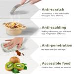 White Marble Extendable Dining Table for 8-10