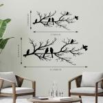 Metal Birds Wall Art for Home and Garden