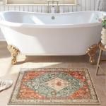 Lahome Boho Tribal 2x3 Washable Indoor Rugs