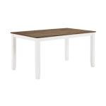 Farmhouse Dining Table Set for 6 with Chairs