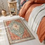 Lahome Boho Tribal 2x3 Washable Indoor Rugs