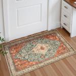 Lahome Boho Tribal 2x3 Washable Indoor Rugs