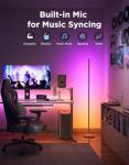 Smart RGBIC LED Floor Lamp with Music Sync