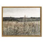 Vintage Floral Canvas Wall Art for Home Decor