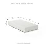 Ashley Twin Size Chime 10 Inch Memory Foam Mattress