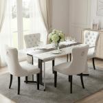 Modern 5-Piece Dining Table and Chair Set