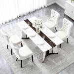 Modern 5-Piece Dining Table and Chair Set