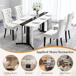 Modern 5-Piece Dining Table and Chair Set