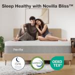 Novilla 12-Inch King Gel Memory Foam Mattress