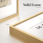 Set of 4 Framed Matisse Neutral Wall Art 11x14