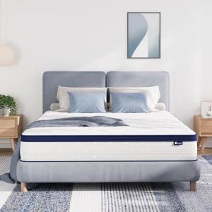 Avenco 14 Inch Queen Hybrid Mattress in a Box