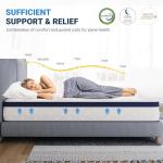 Avenco 14 Inch Queen Hybrid Mattress in a Box