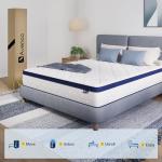 Avenco 14 Inch Queen Hybrid Mattress in a Box