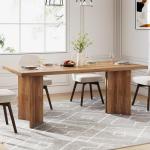 Tribesigns 63-Inch Farmhouse Dining Table for 4-6