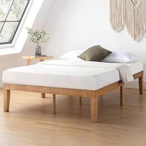 Mellow Naturalista 16 Inch Solid Wood Queen Bed