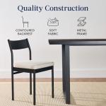 7-Piece Modern Dining Room Set with Chairs