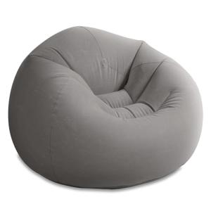 Inflatable Lounge Chair with Flocking Texture