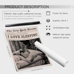 Retro Black and White Feminist Wall Art Print