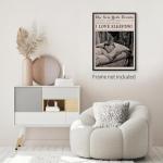 Retro Black and White Feminist Wall Art Print