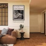 Retro Black and White Feminist Wall Art Print