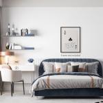 Funky Black and White Ace Poker Canvas Art