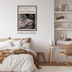 Retro Black and White Feminist Wall Art Print