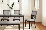 Langwest Dining Table Set with 4 Chairs and Bench