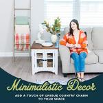 Rustic 6-Tier Blanket Ladder in Smokey Oak