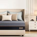 EGOHOME 12" King Memory Foam Mattress for Back Pain