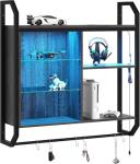 Bestier LED Floating Shelves for Gaming Room