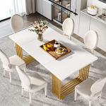 Tribesigns Modern 70.8-Inch Dining Table for 6-8