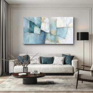 Iallbin Large Abstract Canvas Wall Art Decor
