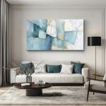 Iallbin Large Abstract Canvas Wall Art Decor