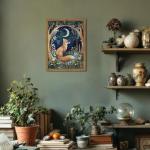 Vintage 3D Textured Fox Wall Art Decor