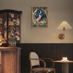 Vintage 3D Textured Fox Wall Art Decor